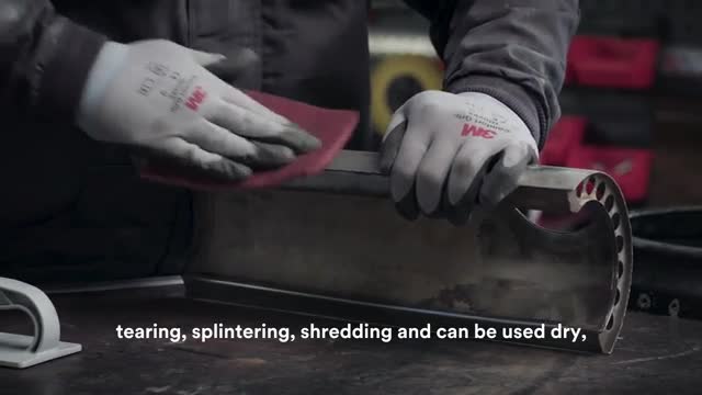 screenshot of video showing a hand pad in use
