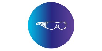 Protective eyewear icon

