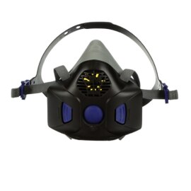 3M™ Secure Click™ Half Facepiece Reusable Respirator HF-800 white background