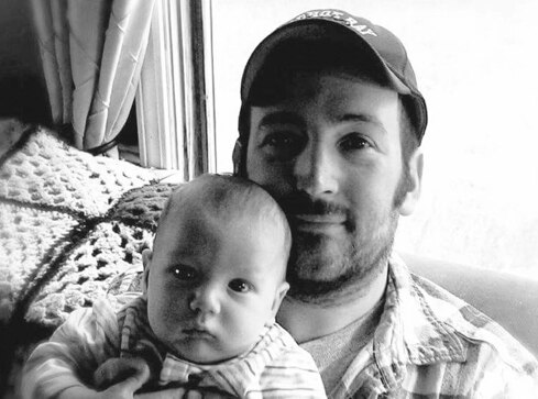 Jonathan, welder, and his son Isaiah 