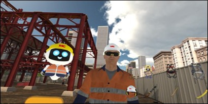Screenshot of 3M Fundamentals of Fall Protection VR Pro
