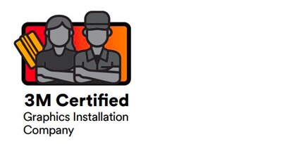 become a 3M certified graphic installation company
