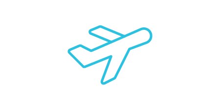 Plane icon. 
