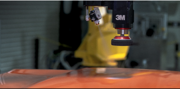 Robotic paint repair with 3M abrasives
