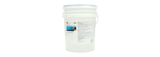 A white pail.
