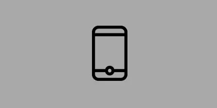 Telephone icon on white background
