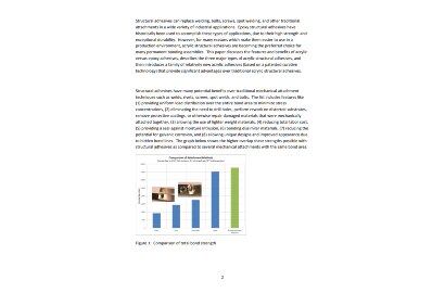 Image of a page from the white paper Acrylic Structural Adhesives - Features and Recent Advancements