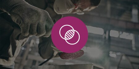 Blending applications image with an embedded icon
