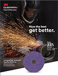 Front cover of 3M Cubitron II Fibre Disc 982CX Pro Flyer