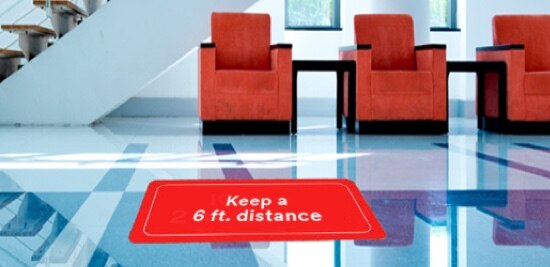 Social Distancing Graphics: Take control of your space
