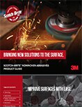 Thumbnail of the Scotch-Brite Nonwoven Abrasive Product Guide PDF file