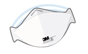 Tips for Wearing a 3M N95 Non-Valved Flat-Fold Respirator
