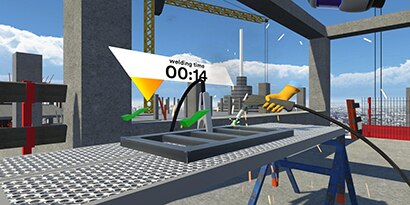 screenshot of **3M Welding Demonstration
