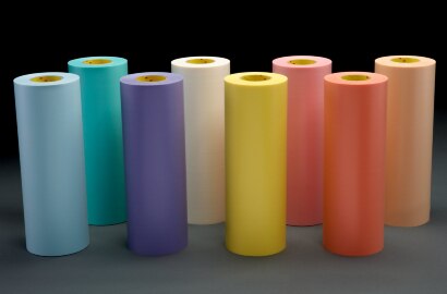 Image of eight 3M flexographic tapes