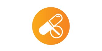 Pharmaceutical Orange Icon
