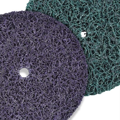 Scotch-Brite abrasive disc
