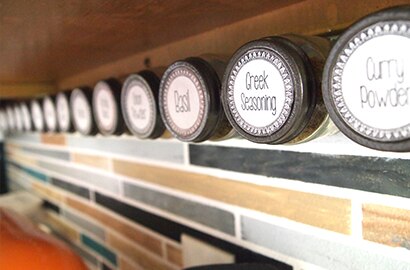 Spice Jar Organizer