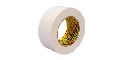 3M™ Thin Repulpable Single Coated Printable Splicing Tape 9969W for hole patching at the re-reeler
