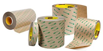 Image showing featured tapes products for adhesion to metals and high-surface-energy plastics
