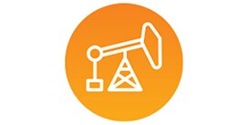 icon of oil pump jack
