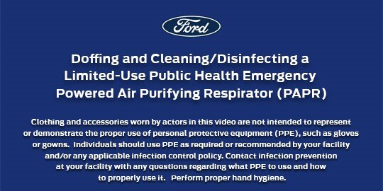 Doffing and Cleaning Instructional Video Image
