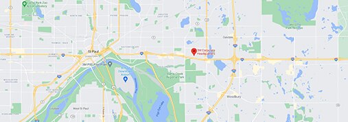 Snapshot of 3M Global Headquarters on a map