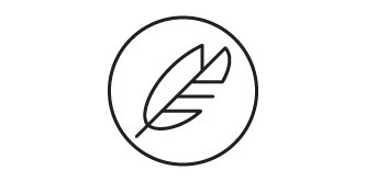 Manage weight icon of a feather
