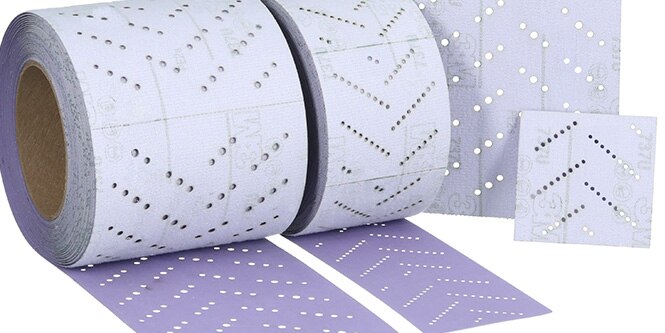 Image of various 3M Abrasives Sheet Rolls
