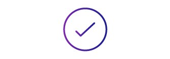 Icon of a checkmark
