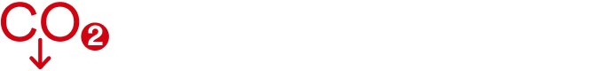 A carbon dioxide emission icon.

