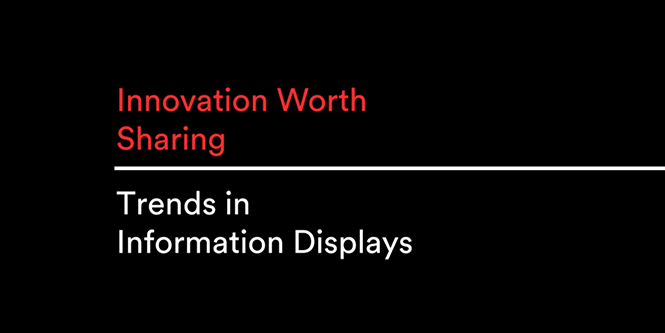 Trends in Information Displays Video.
