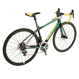 Engineered plastic components in a bicycle bonded with plastic adhesive