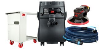 Image of a Dust Extractor and various accessories
