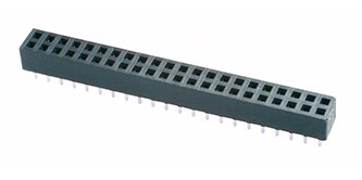3M(TM) BM Socket, 2 mm, Straight, Solder Tail, 950 Series,TS2155
