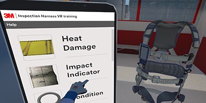 Screenshot of 3M Fall Protection Harness Inspection
