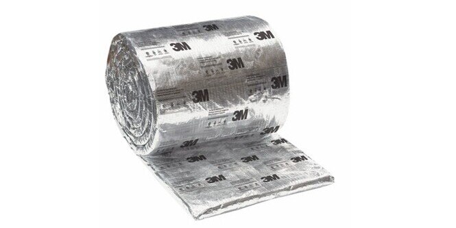 A roll of 3M™ Fire Barrier Duct Wrap 615+
