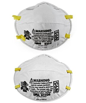 3M N95 Respirators 8210 and 8110S