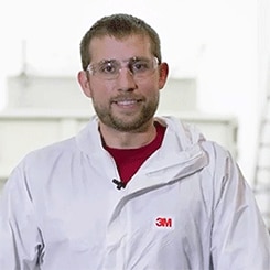 3M application engineer Brady Haislet
