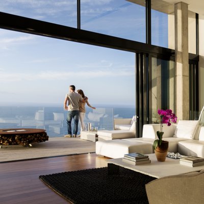 3m sun control exterior window films in a home
