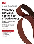 Thumbnail of the 3M&trade; Cloth Belt 767F Flyer PDF file