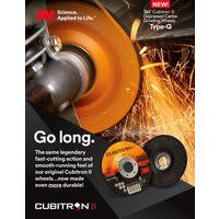 3M Cubitron II Depressed Center Grinding Wheel Brochure