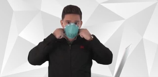 Tips for using a 3M™ Filtering Facepiece Respirator 1860
