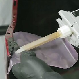 3M super-fast repair material being used