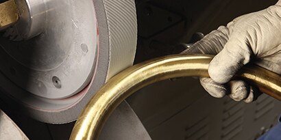 Metal Polishing & Finishing with 3M Trizact Polishing Belt 310EA
