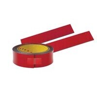 A roll of 3M&trade; Fire Barrier Tuck-In Wrap strips and two  single strips next to it
