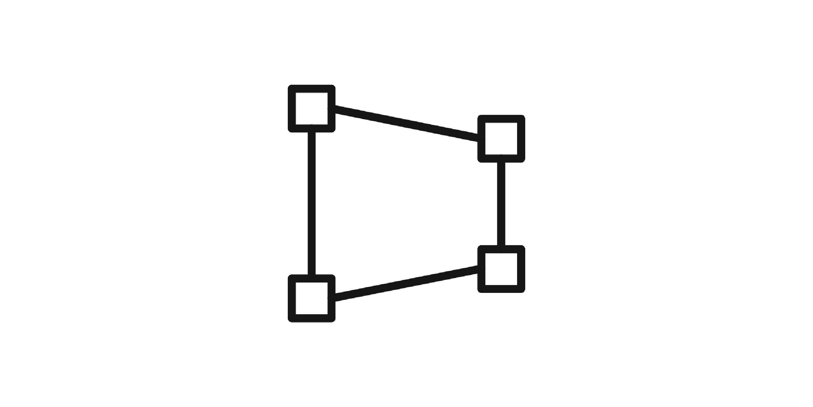 Icon of a digital shape design
