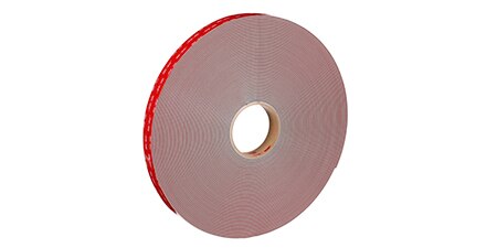A side view of a roll of 3M™ VHB™ Tape from the RP+ product family.
