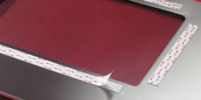VHB to trim before attachment to metal surface
