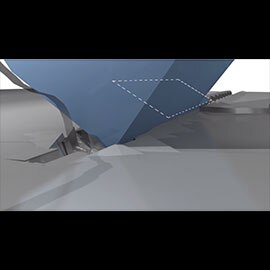 Animated demonstration of 3M Precision-Shaped Grain