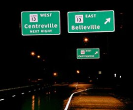 Guide Sign Replacement
